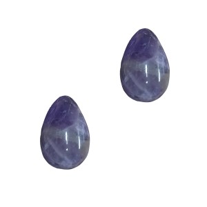 Amethyst Gemstone Egg H:30 x W:20mm Amethyst Gemstone Egg H:30 x W:20mm